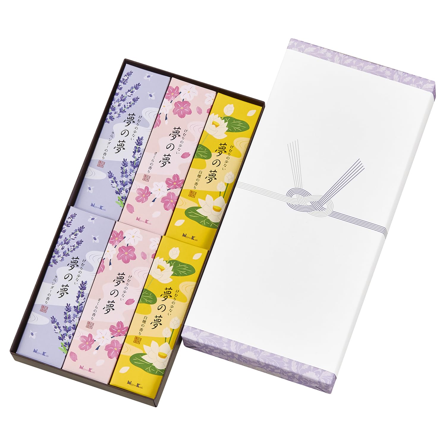 Amazon.co.jp: 日本香堂(Nippon Kodo) 御香 詰合せ 1000 包装品 1個